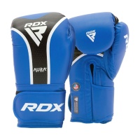 Перчатки RDX Aura Plus T-17 14oz син/черн. (арт. BGR-T17UB-14OZ+)