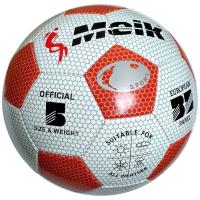 Мяч футбольный "Meik-3009" 3-слоя PVC 1.6, 300 гр, машинная сшивка R18024