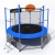 Батут с баскетбольным кольцом I-JUMP BASKET 14ft синий